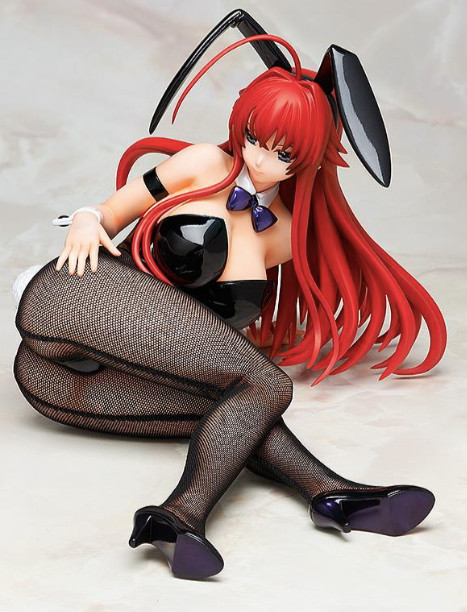 FREEing official High School D×D NEW Rias Gremory Bunny 1/4 Figure 320mm japan