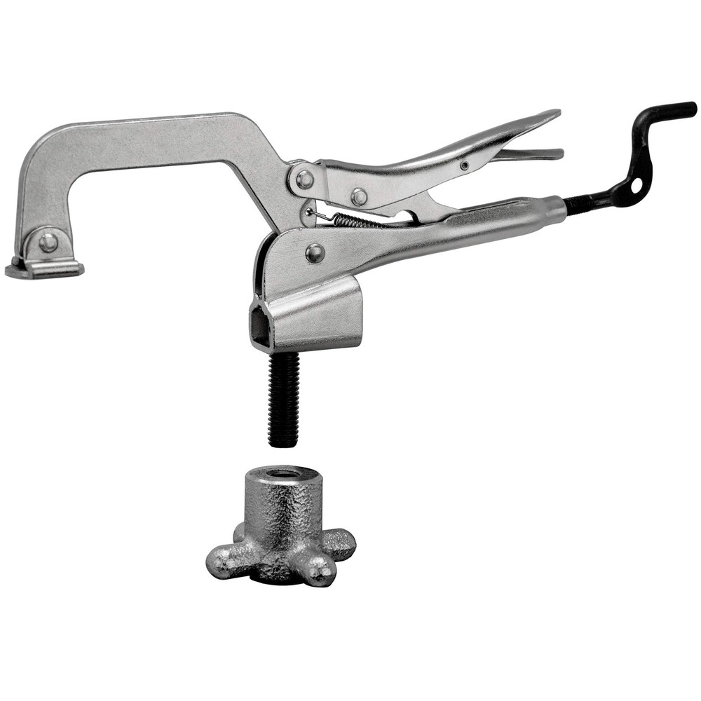 PTTD634 Drill Press Clamp with Crank Handle, Quick-Set Hold Down Clamp