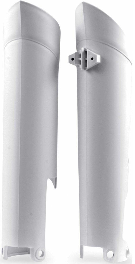 Acerbis White Lower Fork Covers for Husqvarna 125-450 2014-2015 Dirt Bike Motocross