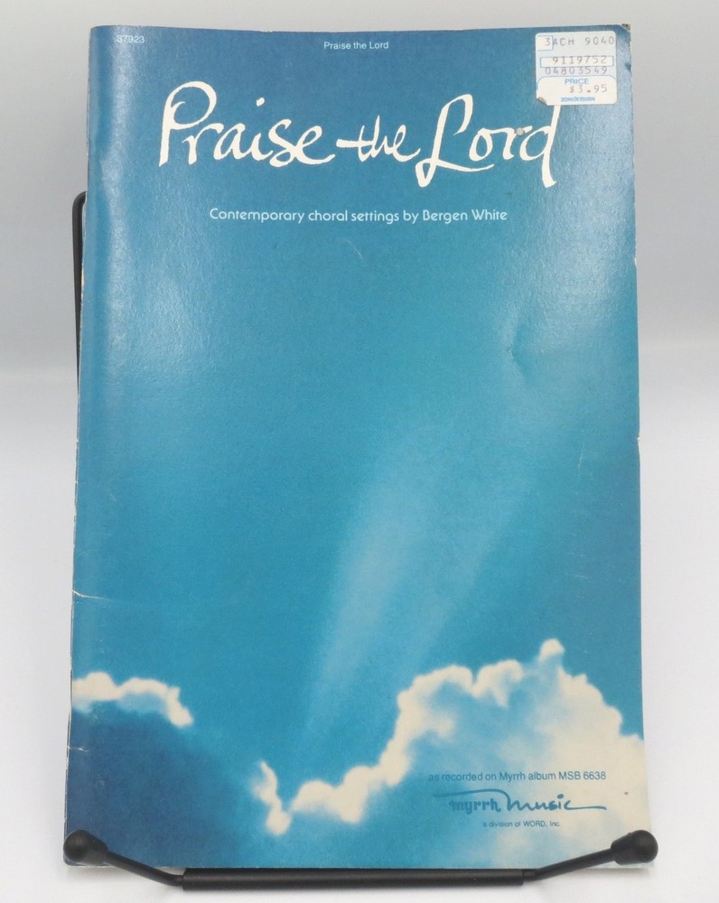Praise the Lord Vocal Selections Piano Adaptations Myrrh Music 1978