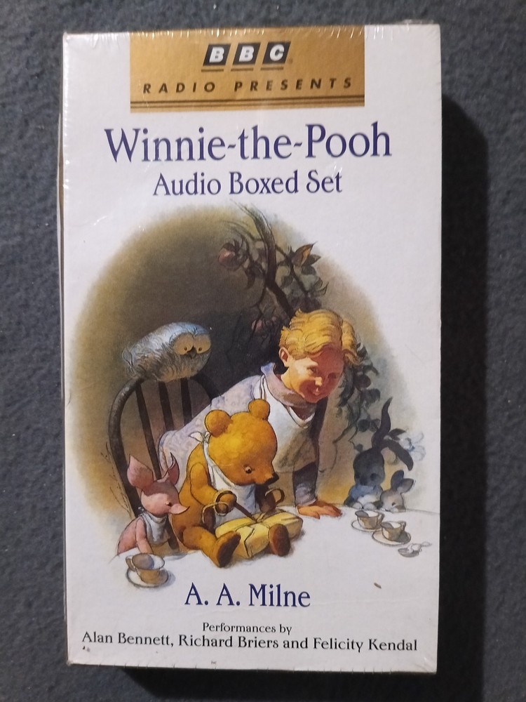 Winnie-the-Pooh Audio Boxed Set 4 Cassettes BBC Radio Presents A.A. Milne 1994