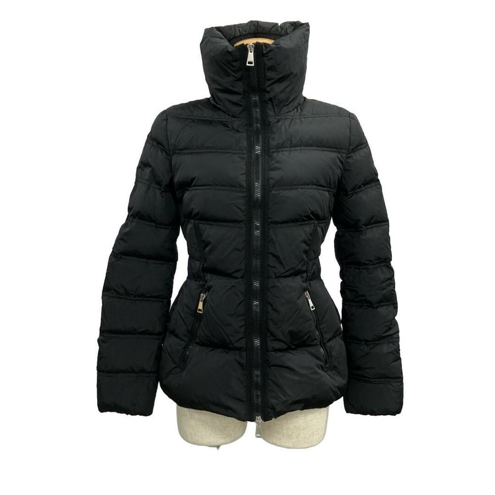 Moncler C-ZIND-18-661 womens down jacket size 0 in navy blue