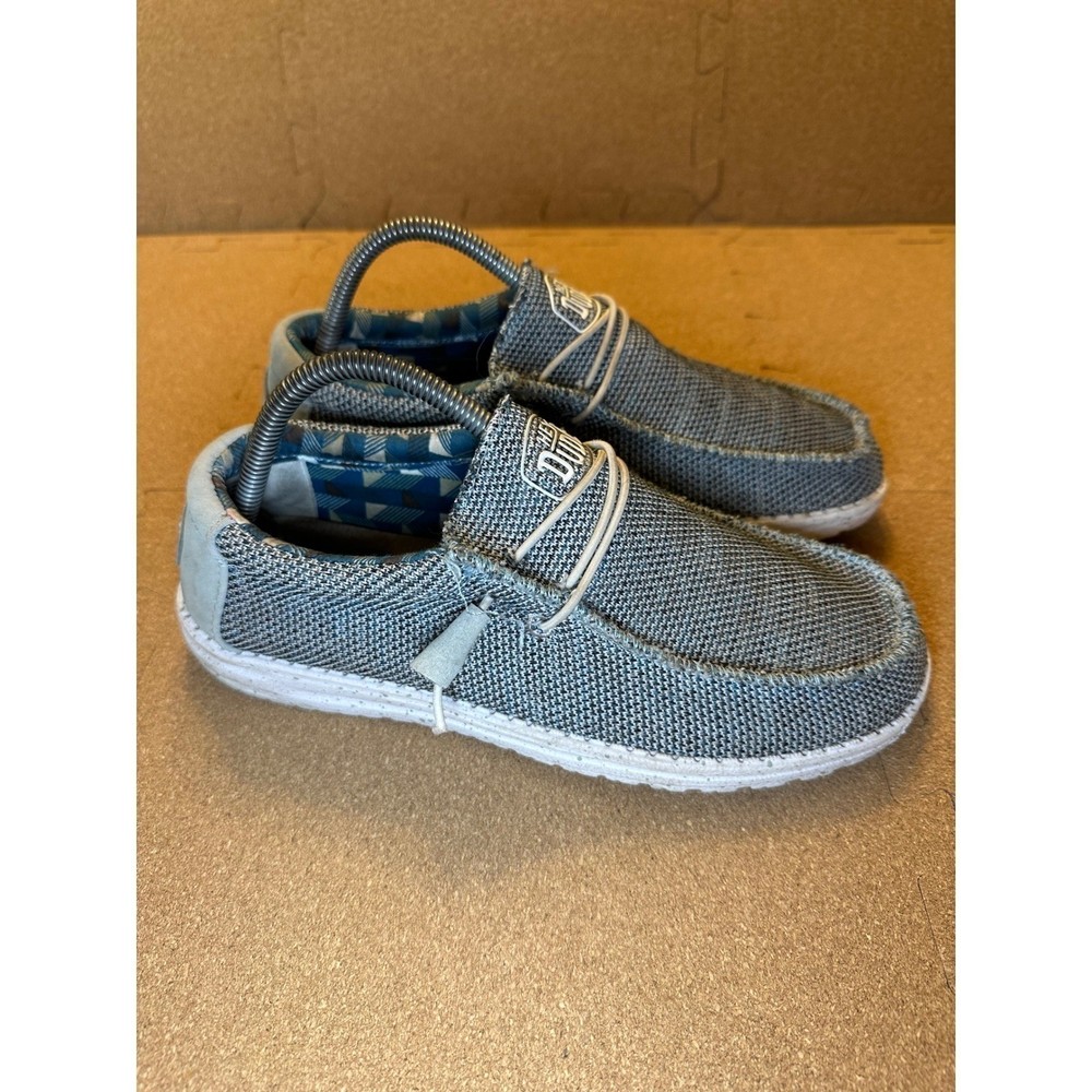 Hey Dude Wally Sox Ice Grey Men's Size 8 Slip On Loafers Shoes 110350127 Comfy