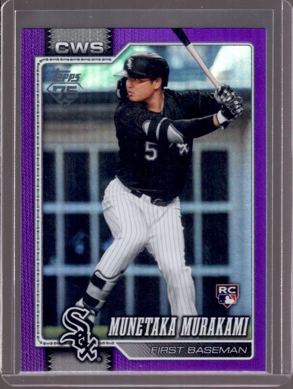 MUNETAKA MURAKAMI 2026 Topps Series 2 #503 Purple Rainbow Foil Rookie RC #/250