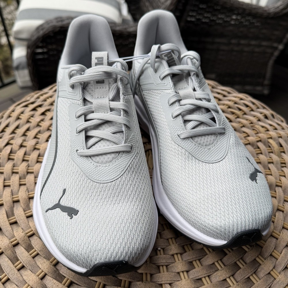 PUMA Mens Disperse Sneakers Lightweight Comfort Casual Running Shoes Lace-Up