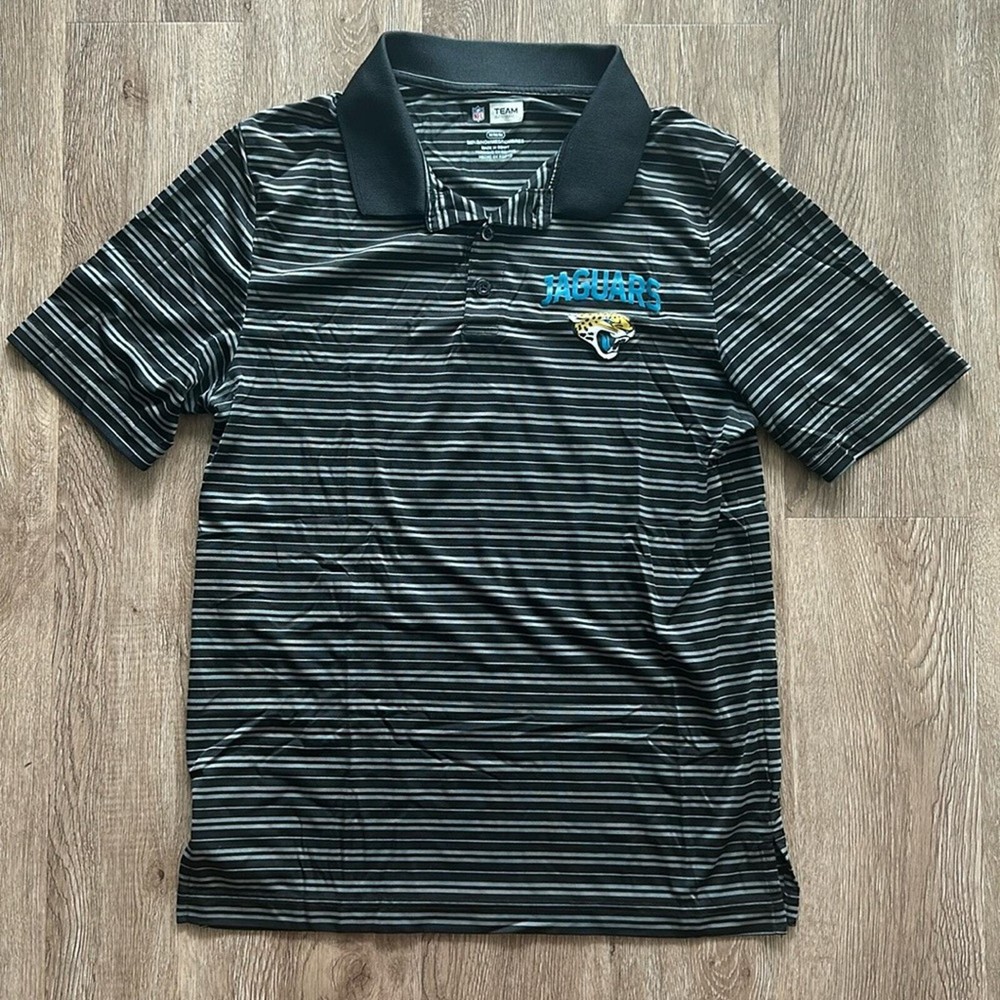 NFL Team Apparel Jacksonville Jaguars Short Sleeve Polo