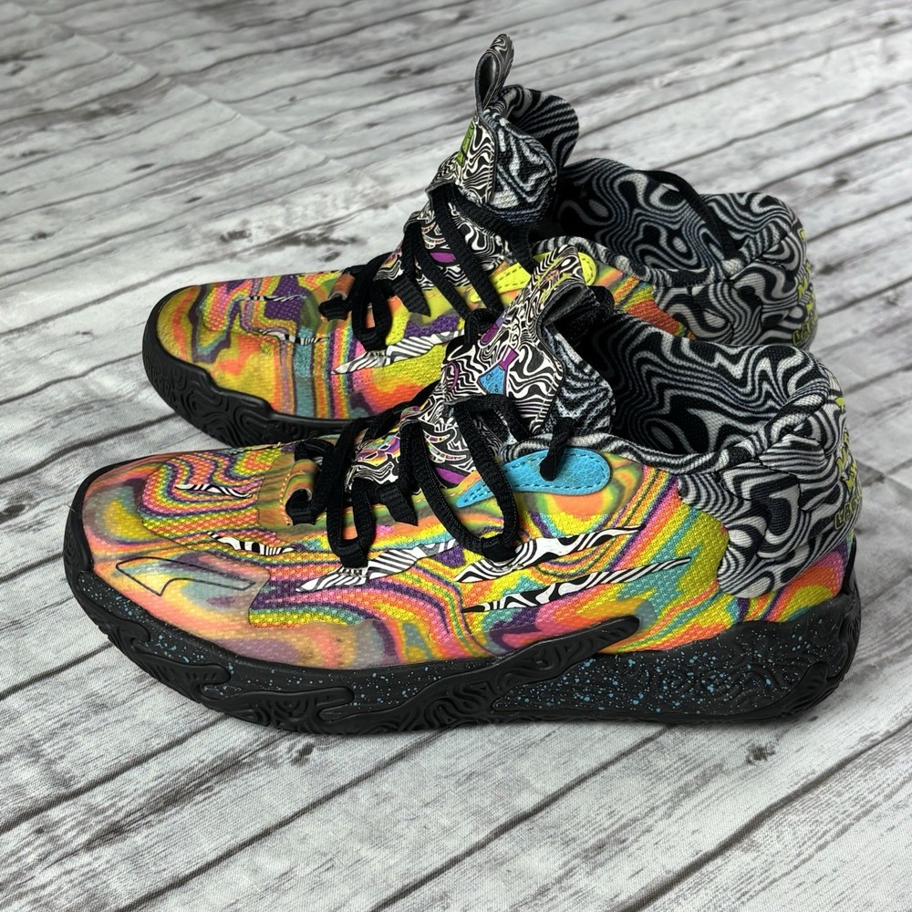Puma LaMelo Ball x Dexter's Laboratory Basketball Shoes Size Youth 1C