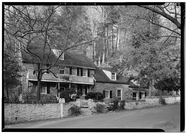 Photo:Philadelphia PA Livezey House Wissahickon Creek 1900s Cottage