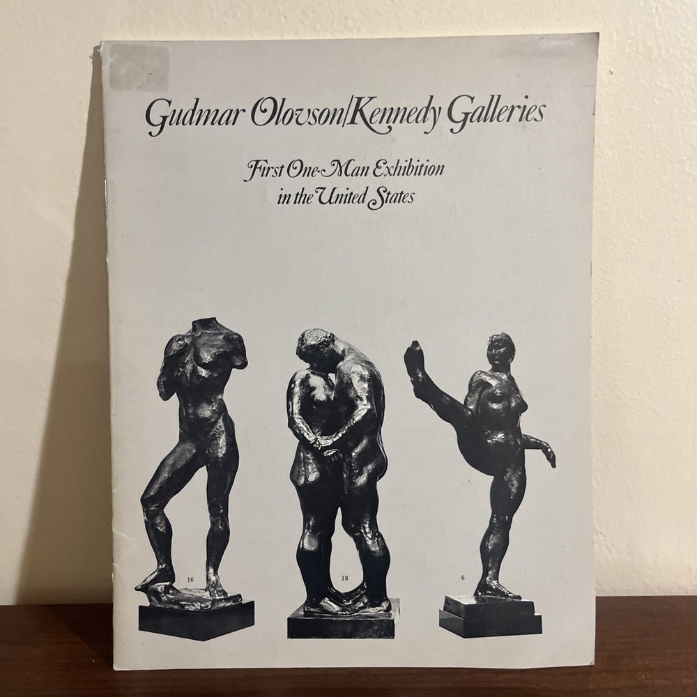 Gudmar Olovson 1976 Catalog Kennedy Galleries