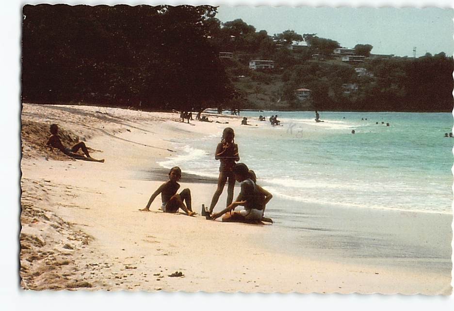 Postcard Grand Anse Beach Grenada