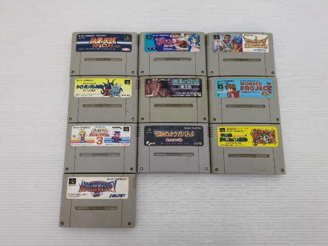 Nintendo SuperFamicom/SNES Game Lot Super Famicom/SNES JP GAME. 9000025765879