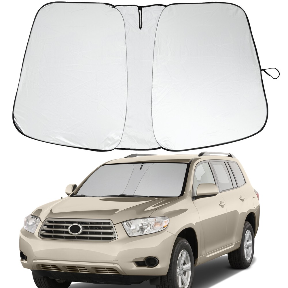 Custom Fit Toyota Highlander 08-13 Sun Shade Visor Front Window Cover