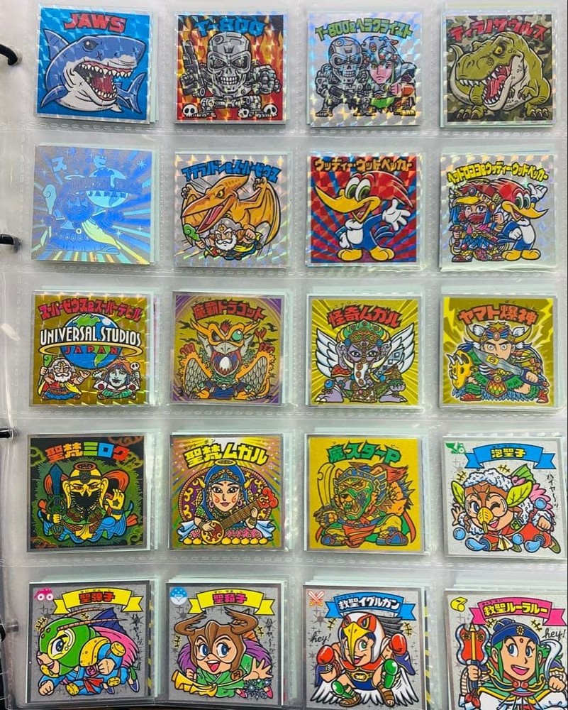 Bikkuriman Seal/Wafer Seal Bulk Lot with Binder 80g unopened