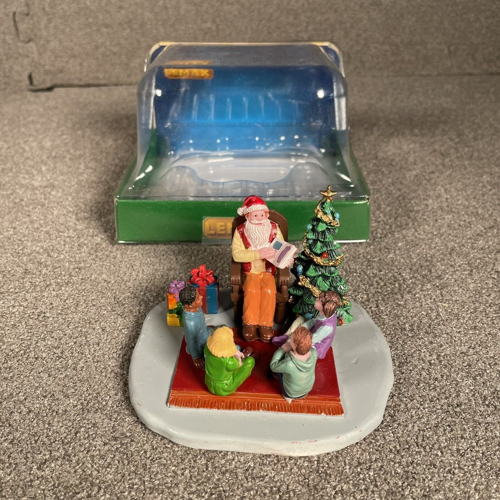 Lemax Storybook Santa Christmas Village Decoration 93435 Holiday 2019-image