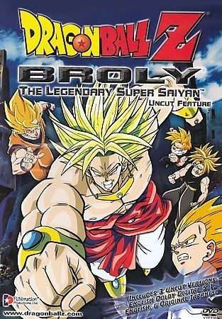 Dragon Ball Z Movie Broly The Legendary Super Saiyan 2003 DVD