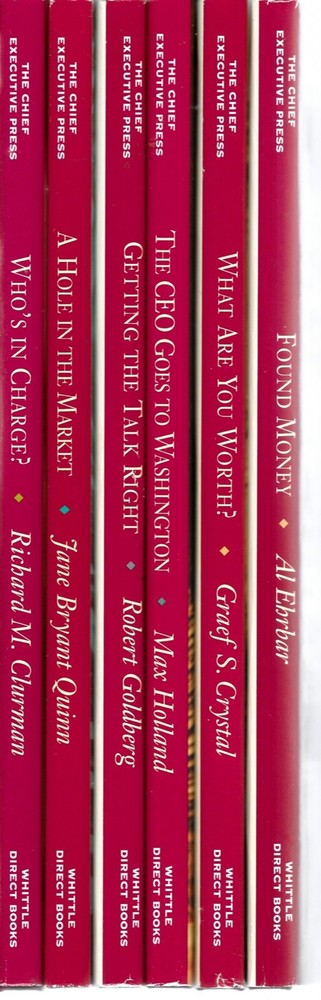 VARIOUS AUTHORS (SET OF 5) CHIEF EXECUTIVE PRESS (HARDBACK) unread Near Mint