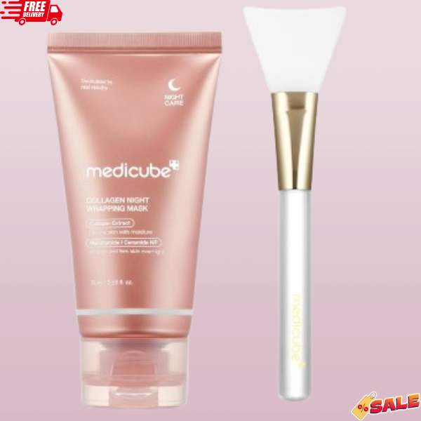 Medicube Overnight Collagen Peel-Off Mask 2.5oz for Firming & Hydration