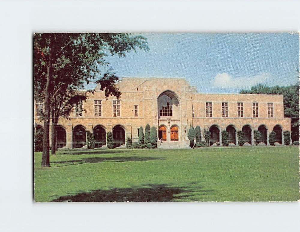 Postcard Rockne Memorial Building Notre Dame Indiana USA