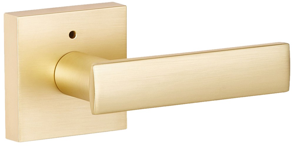 Sure-Loc CT102 Cortina Brass Privacy Door Lever Set for Enhanced Privacy