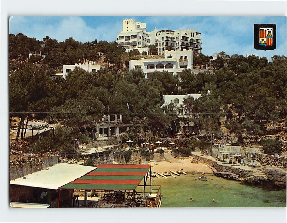 Postcard Partial View Illetas Mallorca Spain