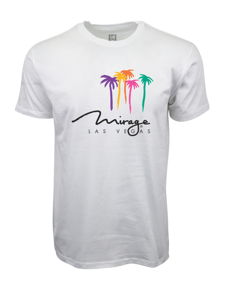 Mirage Las Vegas  Graphic T shirt White