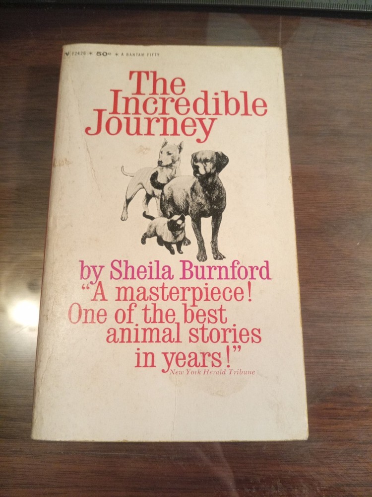 Incredible Journey by Sheila Burnford (1995, Mass Market)