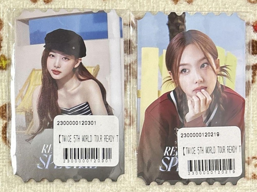 TWICE NAYEON READY TO BE Special Online Lottery Official Photocard Set 2ea