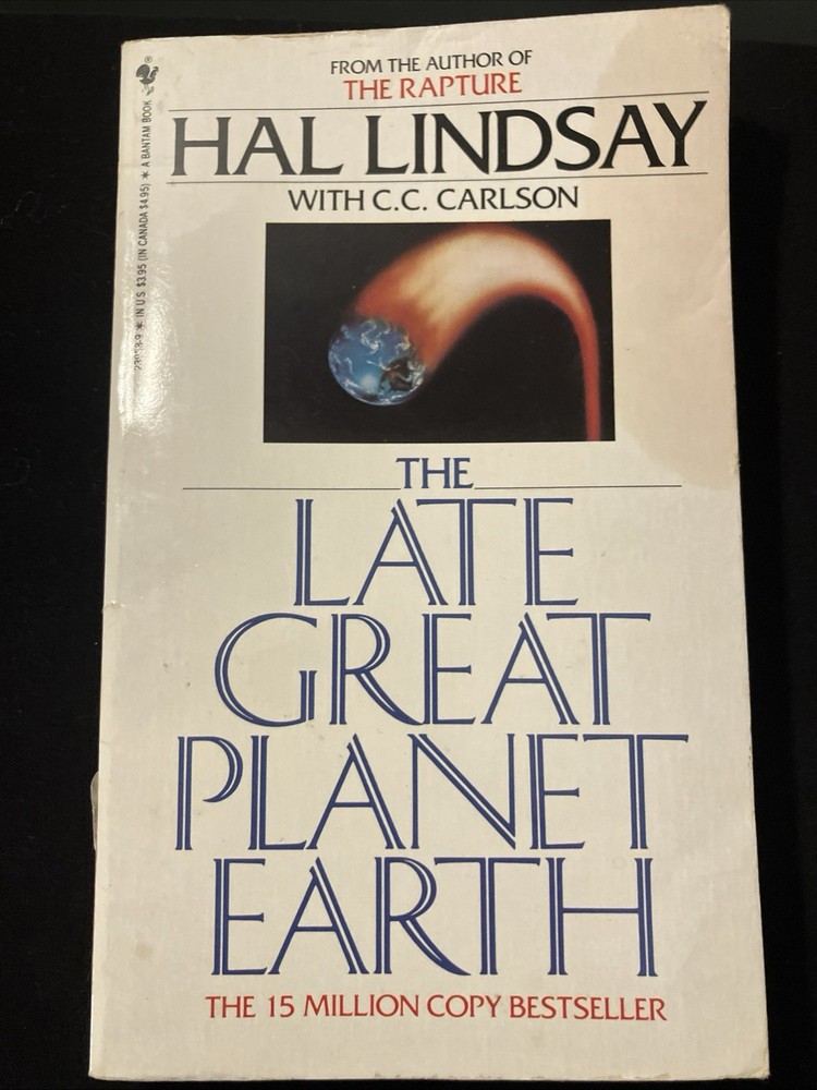 Late Great Planet Earth by Hal Lindsey and C. C. Carlson (1973, Trade Paperback)