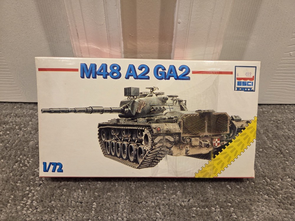 ESCI Ertl M48 A2 GA2, 1_72 Scale Model Kit No 8329 - SEALED