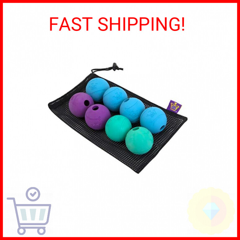 Chew King Dog Fetch Balls for All Breed Sizes