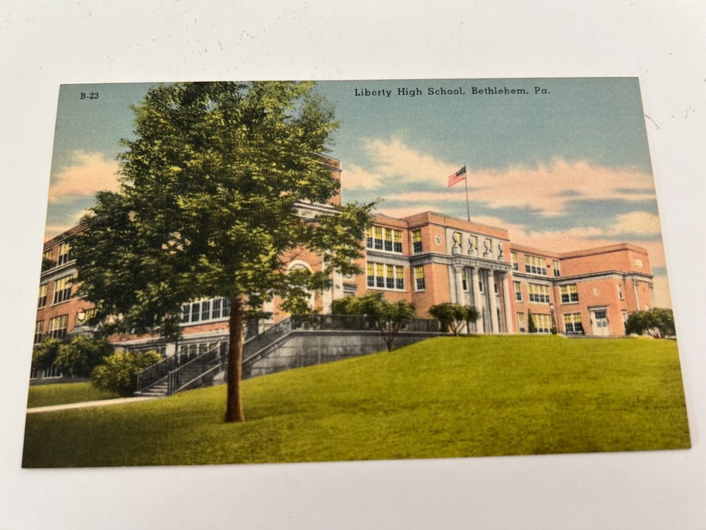 Liberty High School Bethlehem Pennsylvania Postcard