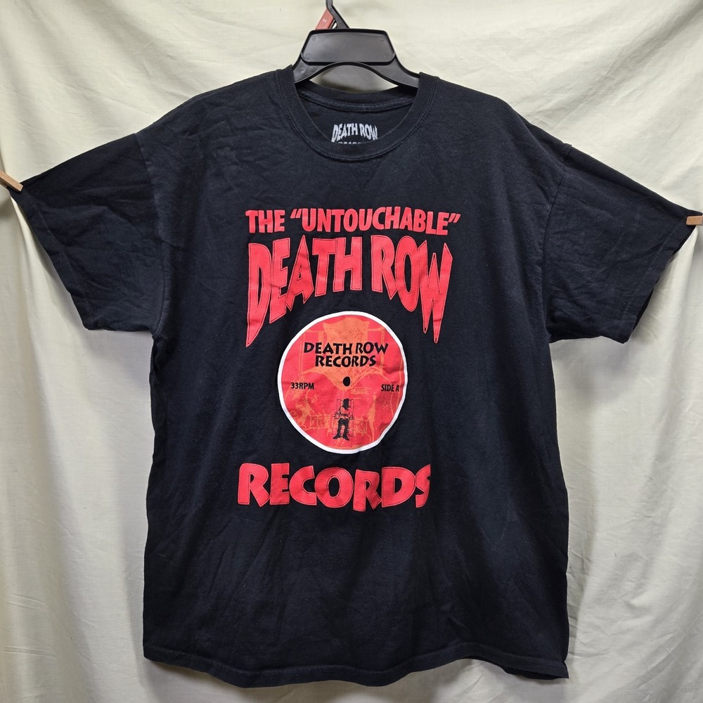 Death Row Records Black Shirt 