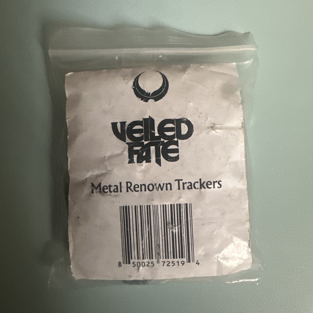 Veiled Fate Metal Reknown Trackers