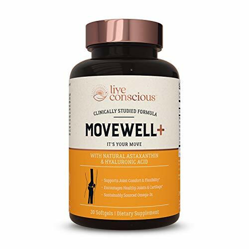 Joint Health Supplement - MoveWell Plus by LiveWell | Antarctic Krill Oil- Natur