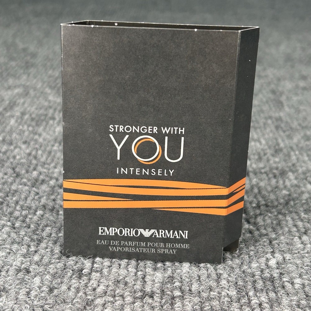 Armani🔥Stronger With You Intensely Eau de Parfum Sample Travel Spray Vial .04oz