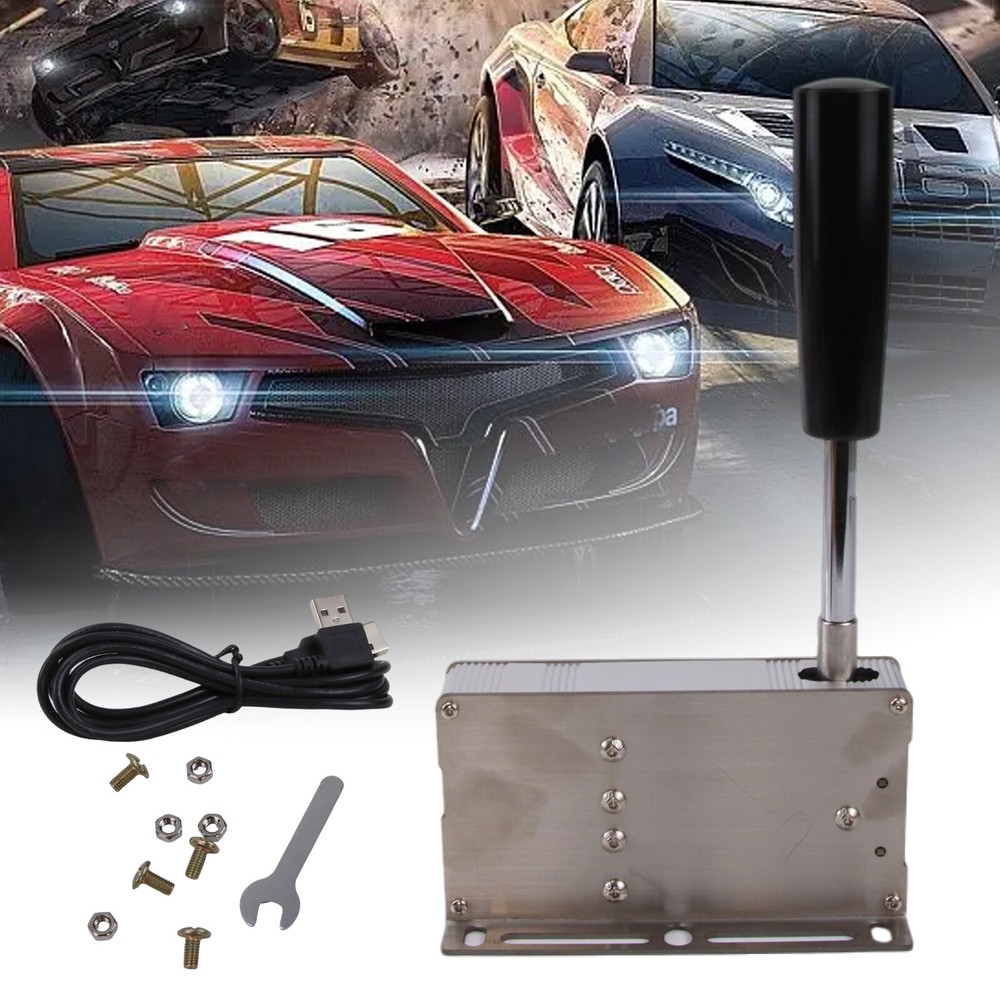 B Sequential Shifter PC Gearshifter Handbrake for Logitech G27 G25 G29 G920