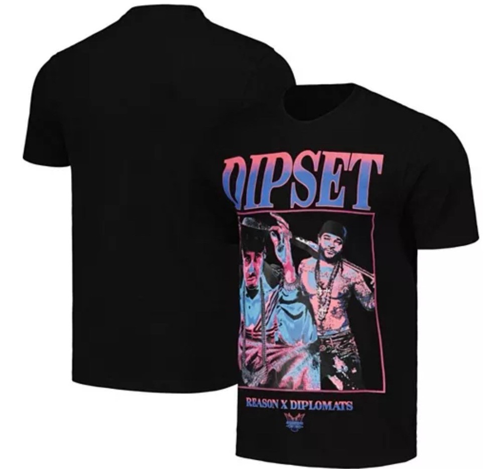 Reason x Diplomats Dipset Graphic T-Shirt Men’s Sz XL Black NEW