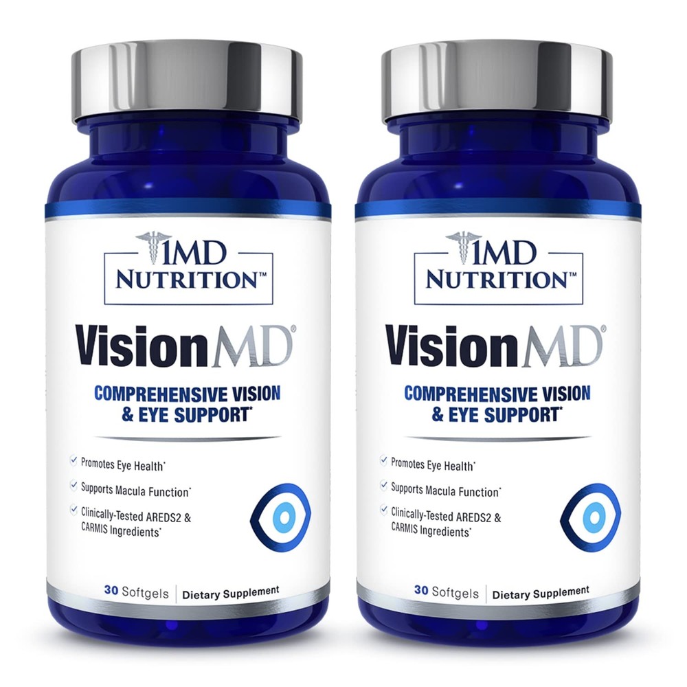 VisionMD Eye Vitamin CARMIS - with Lutein & Zeaxanthin | Supports Vision Heal...