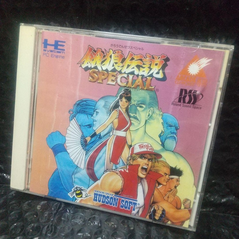 Garou Densetsu Special w/reg card PC Engine PCE Japan Good Condition! Very 22
