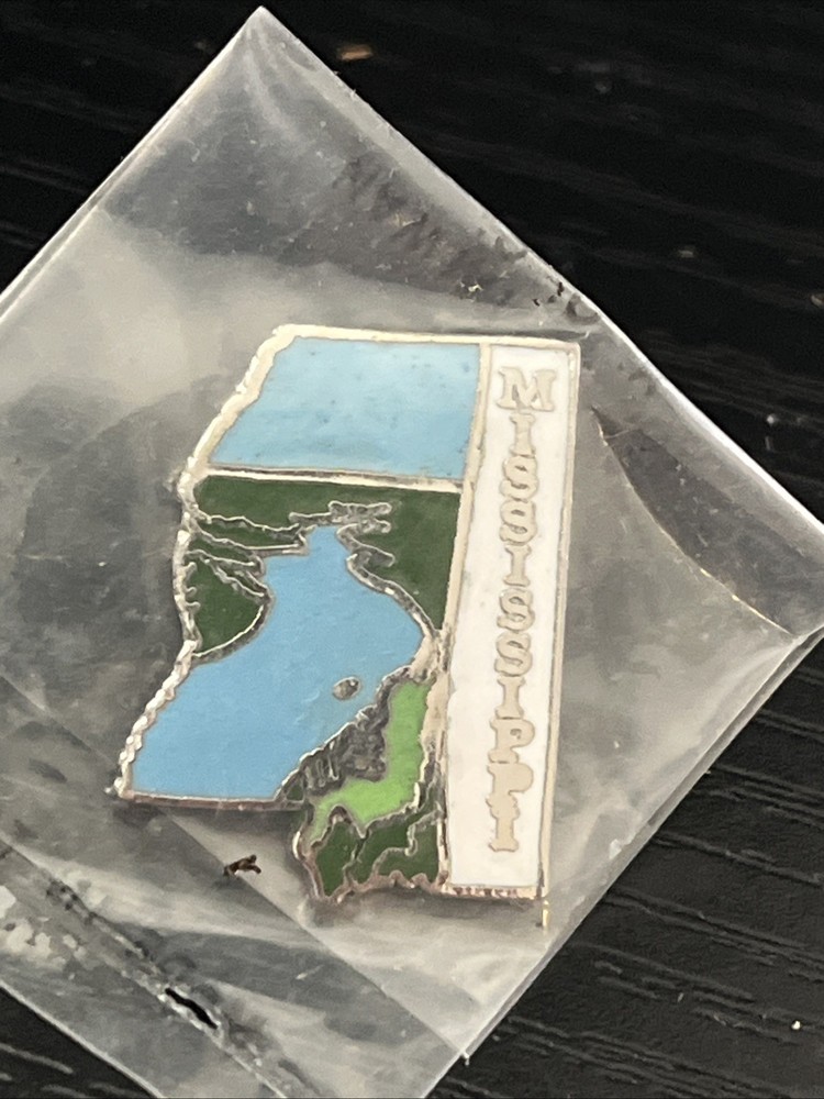 Mississippi Lapel Pin / Hat Pin, Souvenir