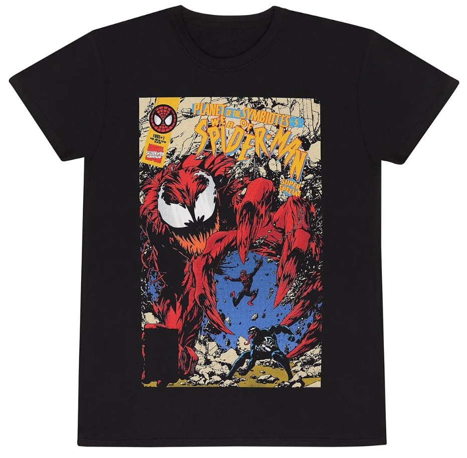 Marvel Comics Spider-Man Carnage Cover T-Shirt Size S-5XL