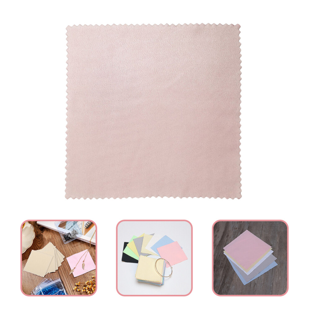 100 Pcs Jewelry Cleaner Solution Polishing Cloth Electronics Instruments