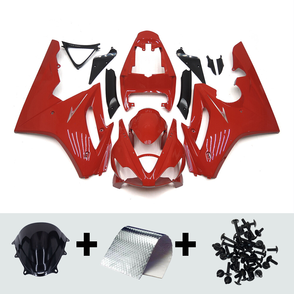 Red Fairings Kit for Triumph Daytona 675 2006 2007 2008 Motorcycle ABS Bodywork