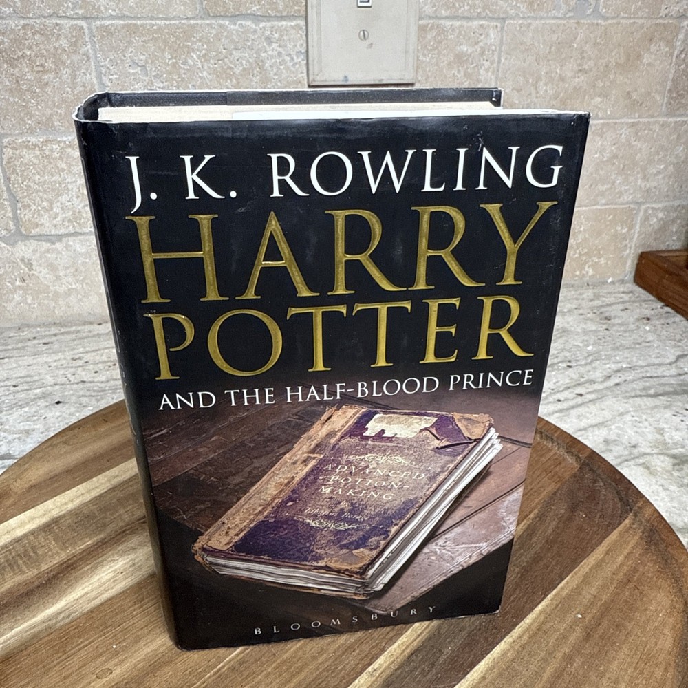 Harry Potter & the Half-blood Prince J. K. Rowling Pg 99 Mistake 1st Edition HC