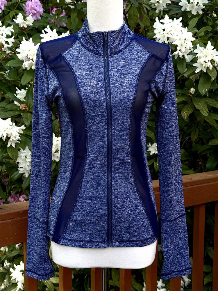 Therapy Brand Yoga Zip Up Size Small