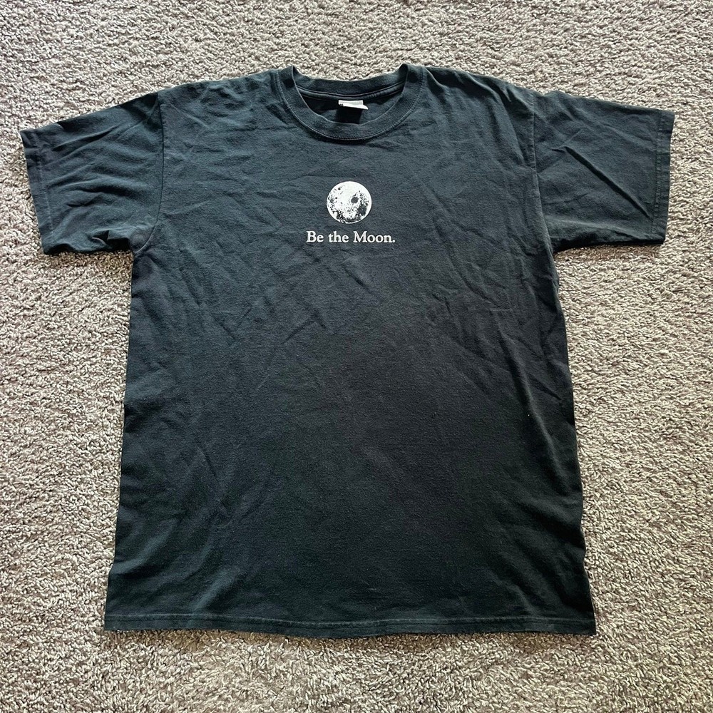 Vintage Know Him Jesus God Shirt Be The Moon Reflect The Son Black Size Large