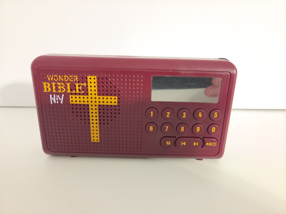 Wonder Bible Audio Player - 43140 NIV Holy Bible Listening Tool Pocket Size