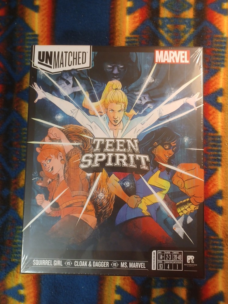Marvel Unmatched Teen Spirit Game Restoration Games New/Sealed