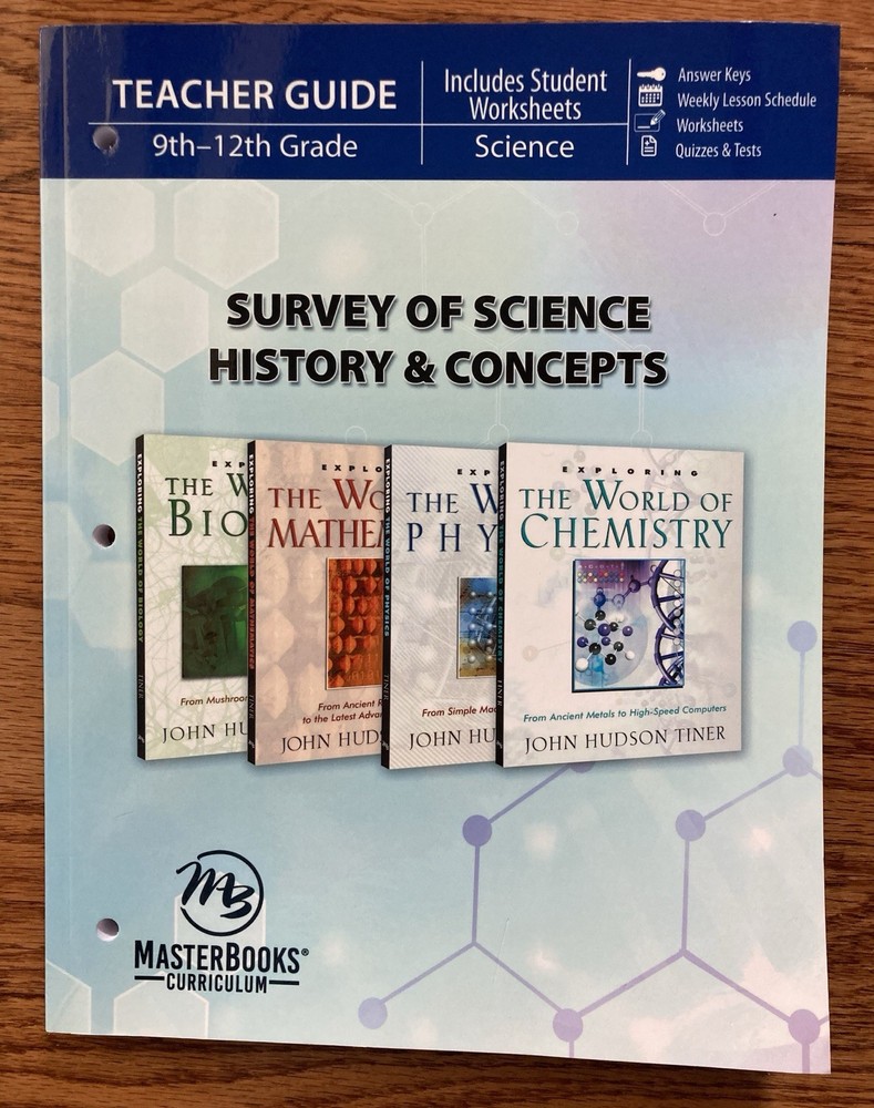 Master Books Survey of Science History and Concepts Teacher Guide