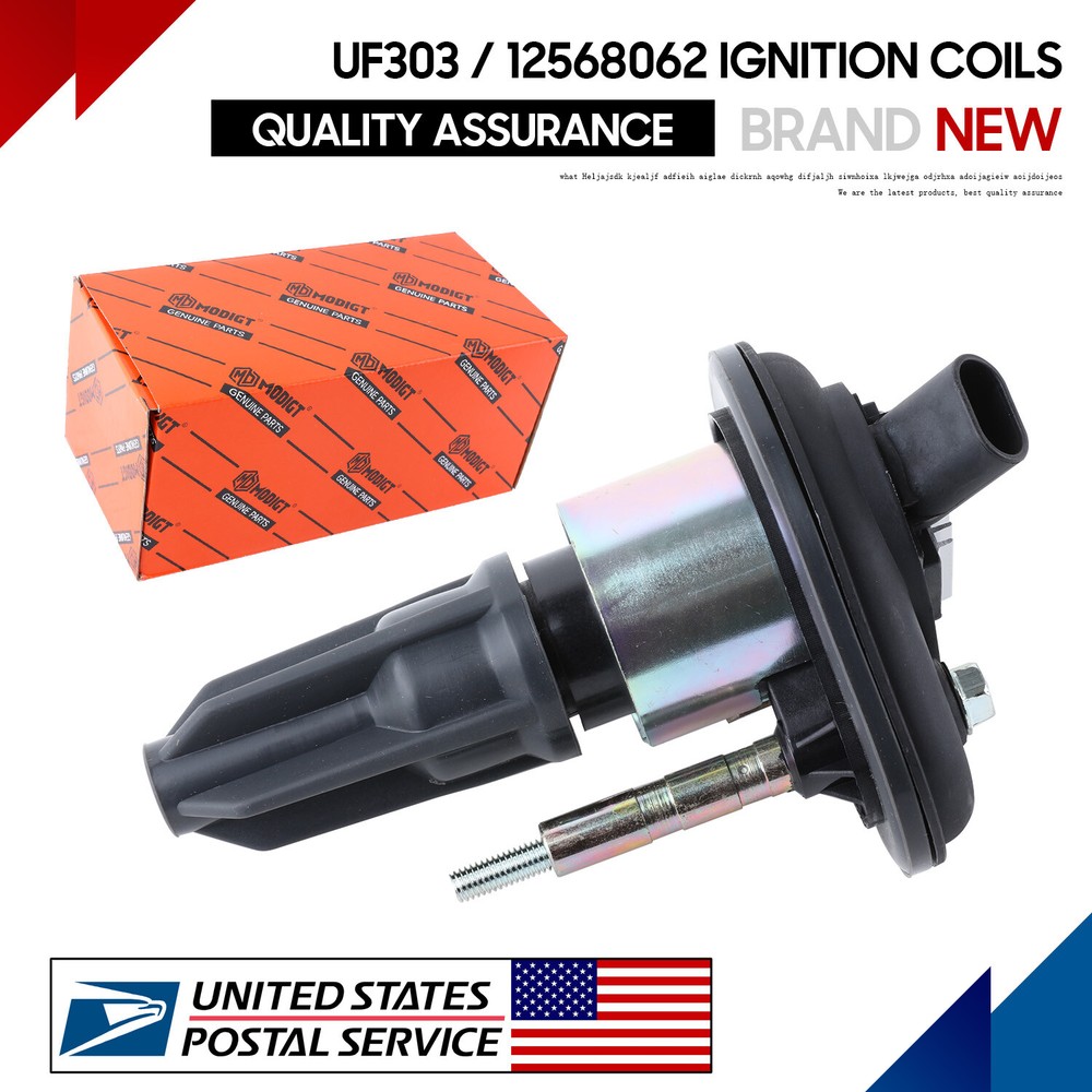 High Performance OEM Ignition Coil for Chevy Trailblazer GMC Envoy 4.2L UF303 Replacement